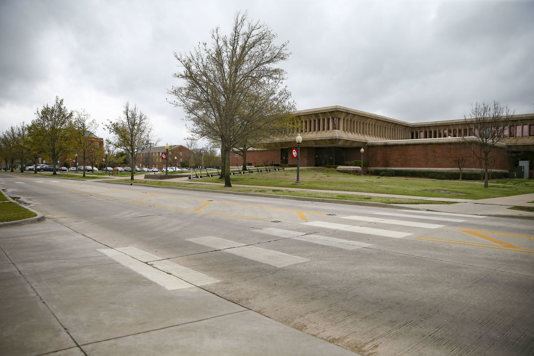 Empty crosswalk